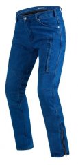Moto kalhoty REBELHORN HAWK II JEANS classic modré