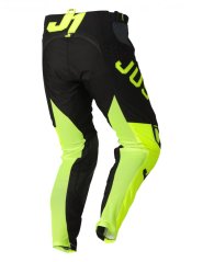 Moto kalhoty JUST1 J-FLEX ADRENALINE černo/fluo žluté