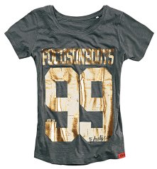 Dámské triko TCX 99 antracitovo/zlaté  23355