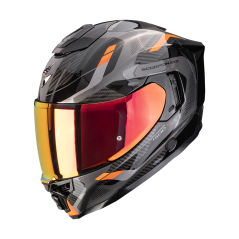 Motorcycle helmet SCORPION EXO-1500 AIR SLEEK black/orange