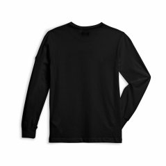 Dětské triko DUCATI ESSENTIAL LS černé 98770971