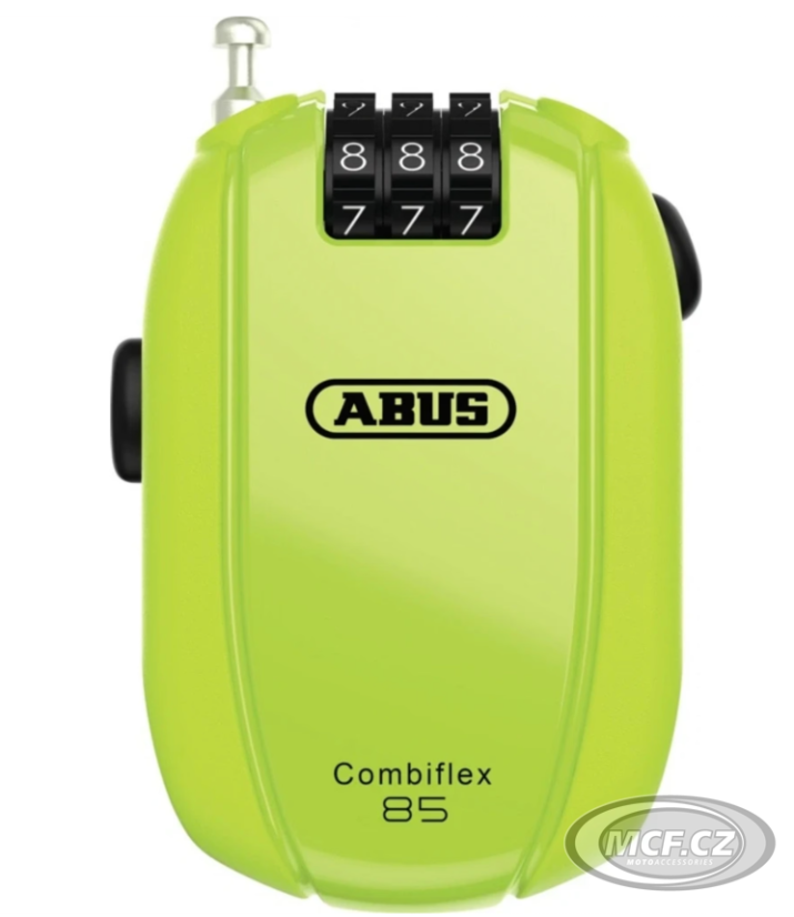 Zámek ABUS COMBIFLEX BREAK 85 neon žlutý