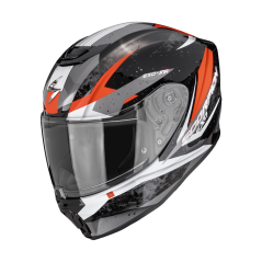 Dětská moto přilba SCORPION EXO-JNR AIR TAKO černo/červená