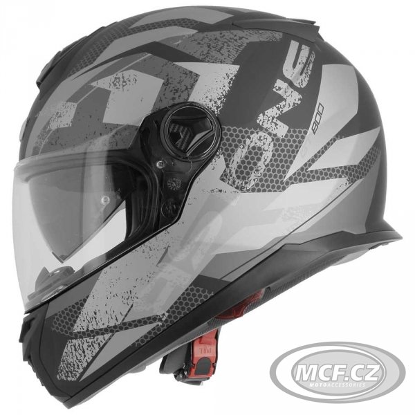 Moto přilba ASTONE GT800 EVO TRACK matná šedá