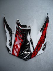 Kšilt SCORPION VX-15 AIR PETROL bílý