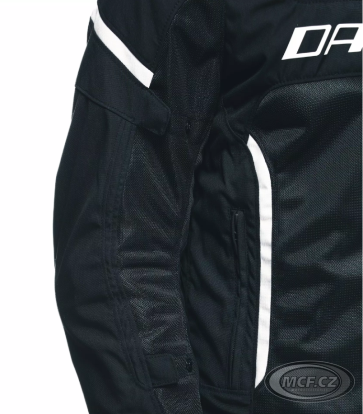 Moto bunda DAINESE AIR FRAME 3 TEX černo/bílá