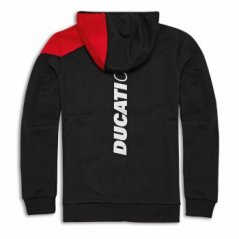 Dámská mikina DUCATI DC SPEED černo/červená 98771080