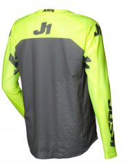 Dres JUST1 J-FORCE TERRA tmavě šedo/neonově žlutý