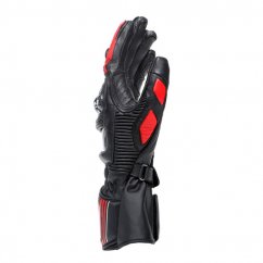 Moto rukavice DAINESE DRUID 4 černo/lava červené/bílé