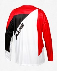 Motokrosový dres ALIAS MX A2 BLOCKED červeno/černý 2164-296