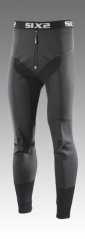 Zimní dlouhé termo kalhoty SIXS černé WTP