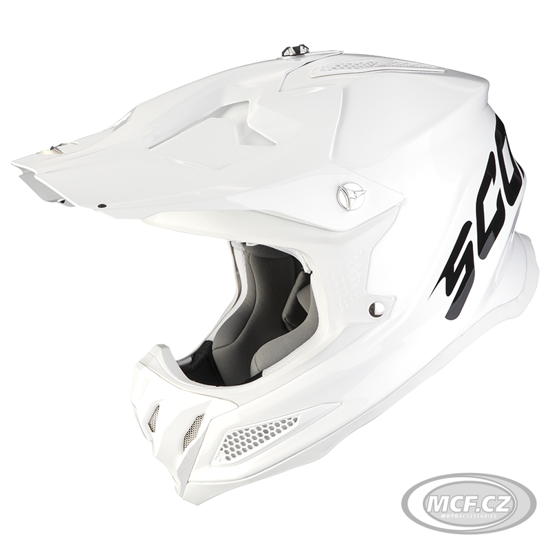 Moto přilba SCORPION VX-22 AIR solid bílá