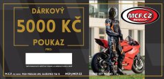 Papírová dárková poukázka v hodnotě 5000 Kč