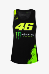 Dámské tílko VR46 Monster Energy černé 495704
