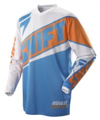 Dres SHIFT ASSAULT RACE oranžovo/modrý 07244-592