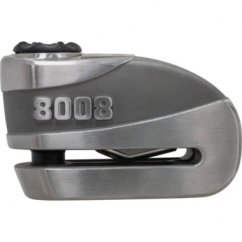 Zámek na moto ABUS 8008 GRANIT DETECTO X Plus 2.0 stříbrný