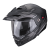 Moto přilba SCORPION ADX-2 CARRERA matná černo/stříbrná - S PINLOCKEM