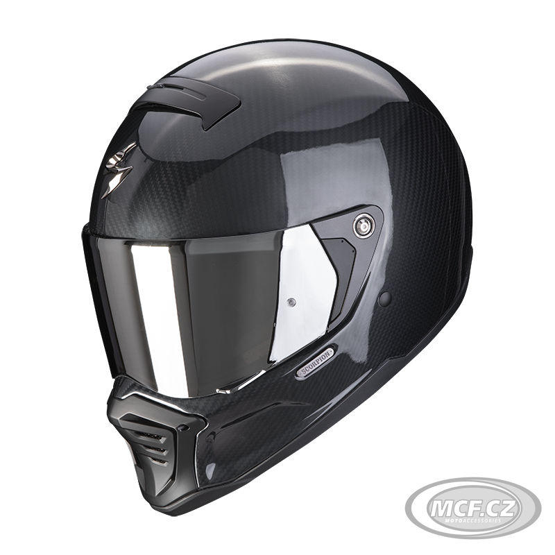 Motorcycle helmet SCORPION EXO-HX1 CARBON SE black