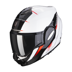 Moto přilba SCORPION EXO-TECH EVO PRIMUS perleťově bílo/černá