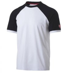 Triko DUCATI VALENCIA White/Black 20DUC1