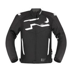 Motorcycle jacket RICHA STRADALE TEX WP black/white
