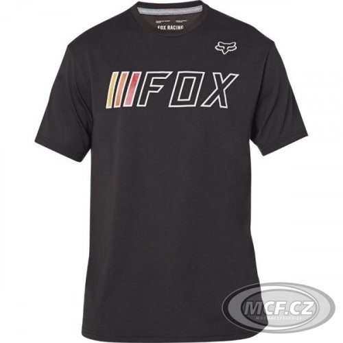 Pánské triko FOX BRAKE CHECK černé 25990-001