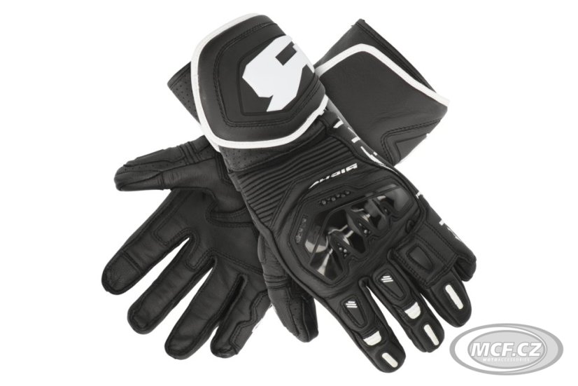 Moto rukavice RICHA STRADALE černo/bílé