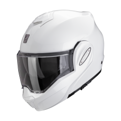 Motorcycle helmet SCORPION EXO-TECH EVO PRO solid pearl white