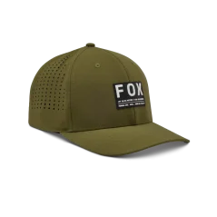 Kšiltovka FOX Non Stop Tech Flexfit olivově zelená 31624-099
