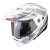 Motorcycle helmet SCORPION ADX-2 CARRERA pearl white/silver - PINLOCK INCLUDED