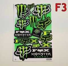 Samolepky FOX F3