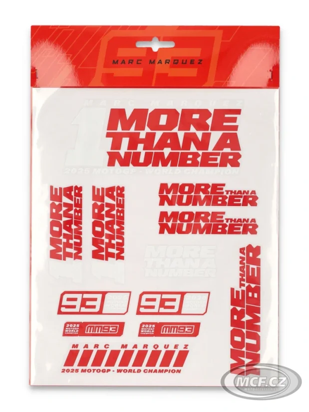 Samolepky MARC MARQUEZ #1 velké 25 53015