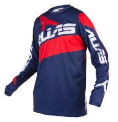 Motokrosový dres ALIAS MX A2 navy/červený 2160-348