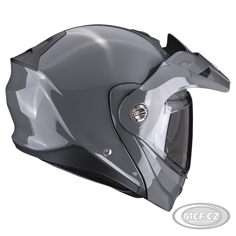 Moto přilba SCORPION ADX-2 solid cementová šedá