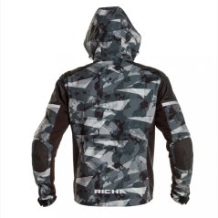 Moto bunda RICHA STEALTH camo šedá