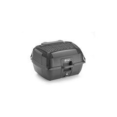 Kufr GIVI B45B+ černý s opěrkou a síťkou (Monolock s vlastní plotnou), objem 43L