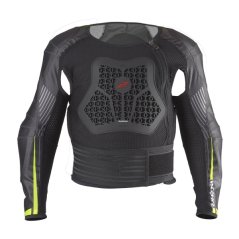 Dětský kompletní chránič ZANDONA NETCUBE JACKET KID X7 5677/K černo/neonově žlutý LEVEL2