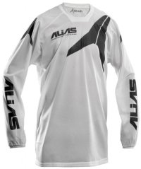 Motokrosový dres ALIAS MX A2 VENTED bílý 2106-000