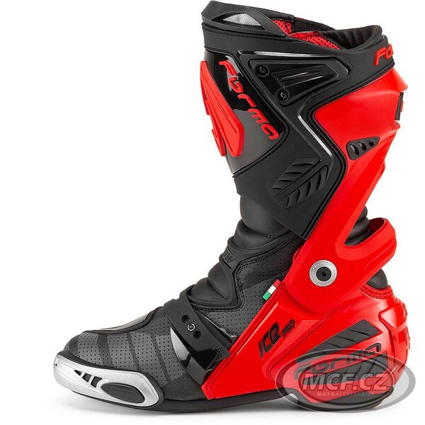 Motorcycle boots FORMA ICE PRO FLOW red/black