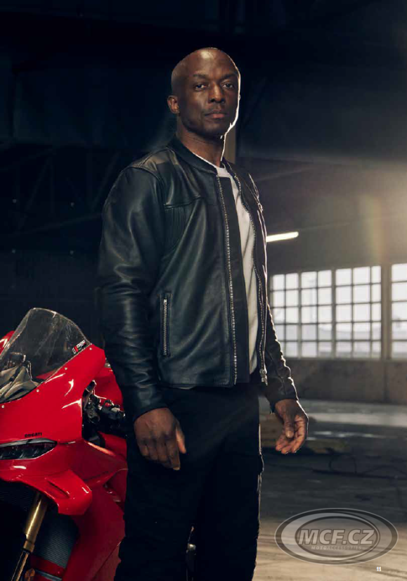 Moto bunda RICHA TORRANCE černá kožená