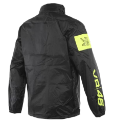 Moto bunda pláštěnka DAINESE VR46 RAIN černo/fluo žlutá