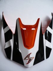 Kšilt SCORPION VX-15 AIR UNADILLA oranžový/bílý/oranžový