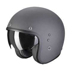 Moto přilba SCORPION BELFAST EVO GRAPHITE tmavě šedá