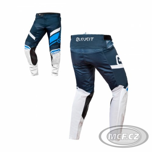 Moto kalhoty ELEVEIT X-LEGEND modro/bílé
