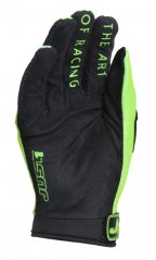 Moto rukavice JUST1 J-FORCE X fluo zeleno/černé