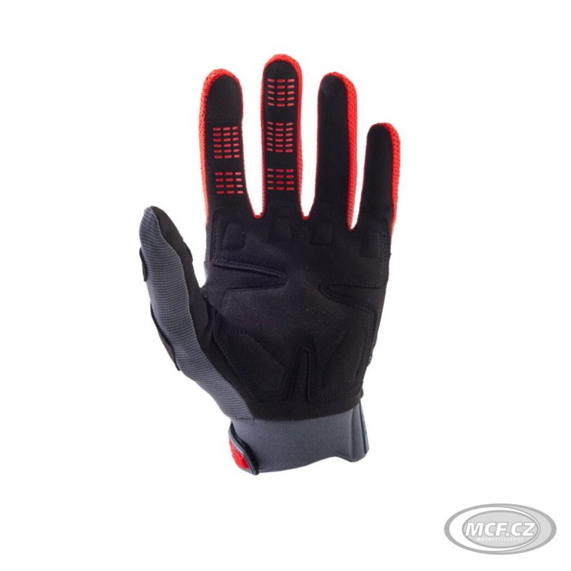 Rukavice FOX DIRTPAW Ce šedo/červené 31326-037
