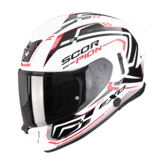 Moto přilba SCORPION EXO-530 AIR SLOPE bílo/černo/červená