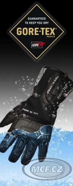 Moto rukavice RICHA GLADIATOR GORE-TEX černé