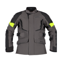 Dámská moto bunda RICHA CYCLONE 2 GORE-TEX šedo/fluo žlutá