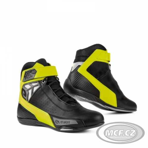 Moto boty ELEVEIT STUNT AIR černo/neonově žluté